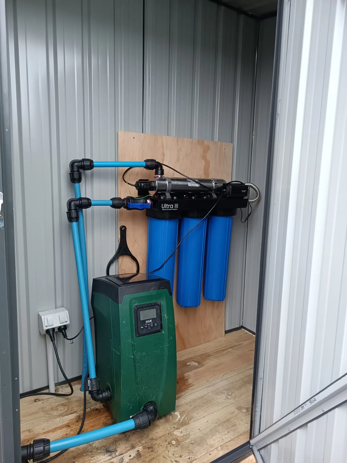 Waimana Water Ultra III UV filtration system installed by Filtration Station near Hamilton