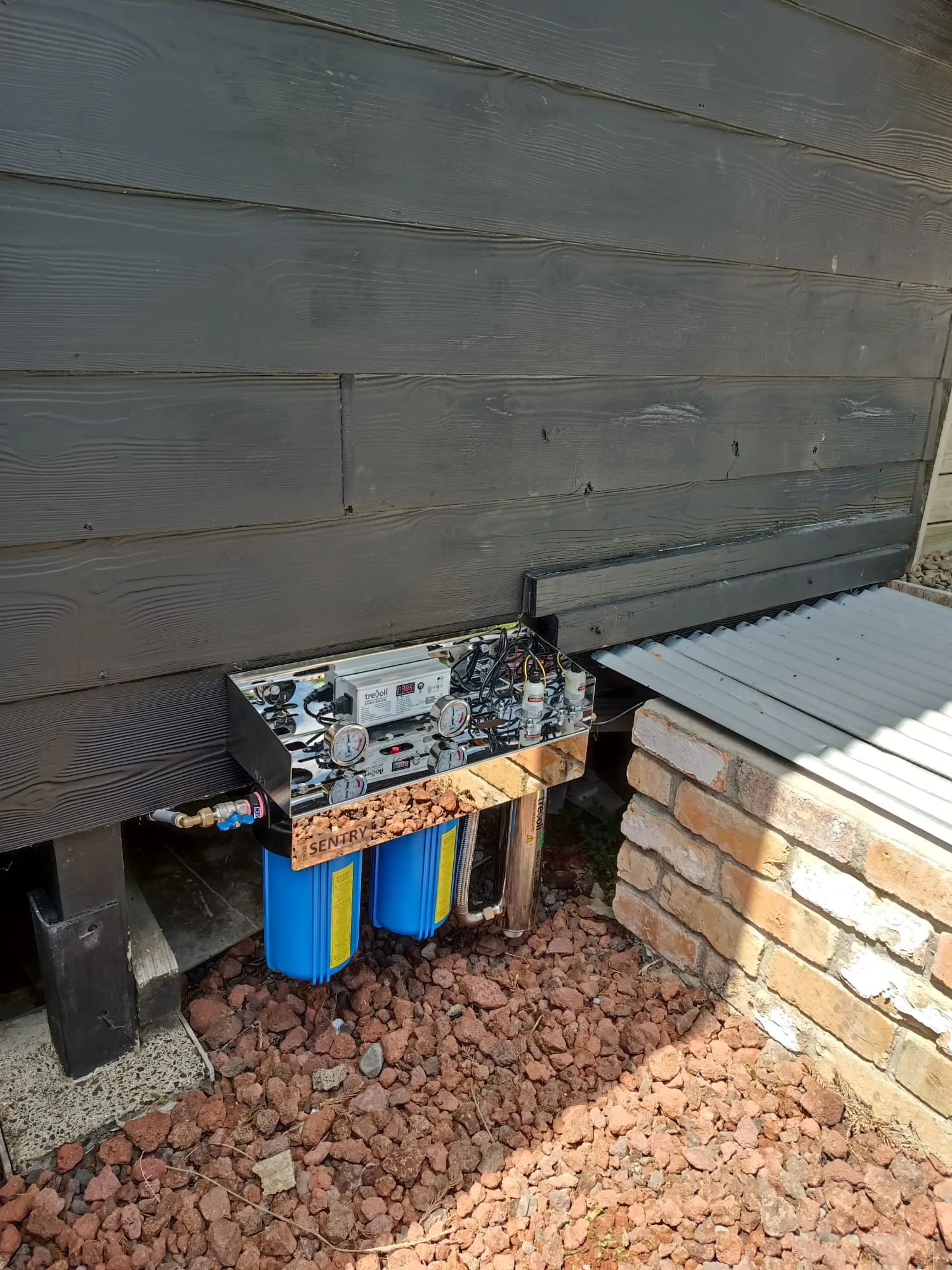Filtration Station installation photo